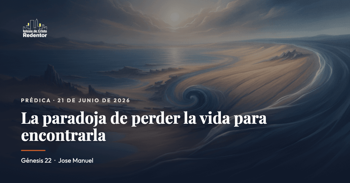 La paradoja de perder la vida para encontrarla · Imagen destacada